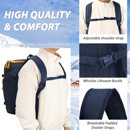 image for Goloni Ski Boot Bag - 50L Waterproof Ski and Snowboard Boots Travel Ba