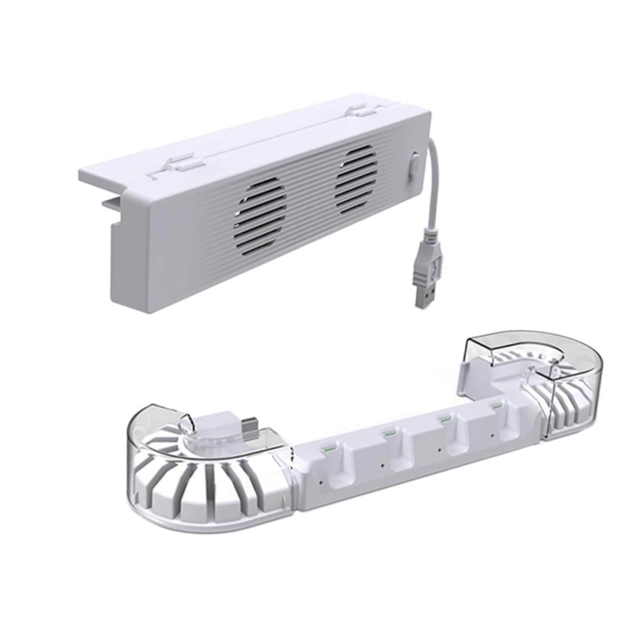 Hemobllo Station De Charge Compatible avec Manette De Jeux Switch OLED Chargeur De Manette De Jeux Et Support De Cartes De u