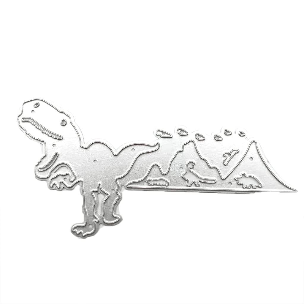 Moondame Dinosaur Cutting Dies Greeting Invitation Message Card Photo Album Making For Festival Blessing Cards Making Supplies