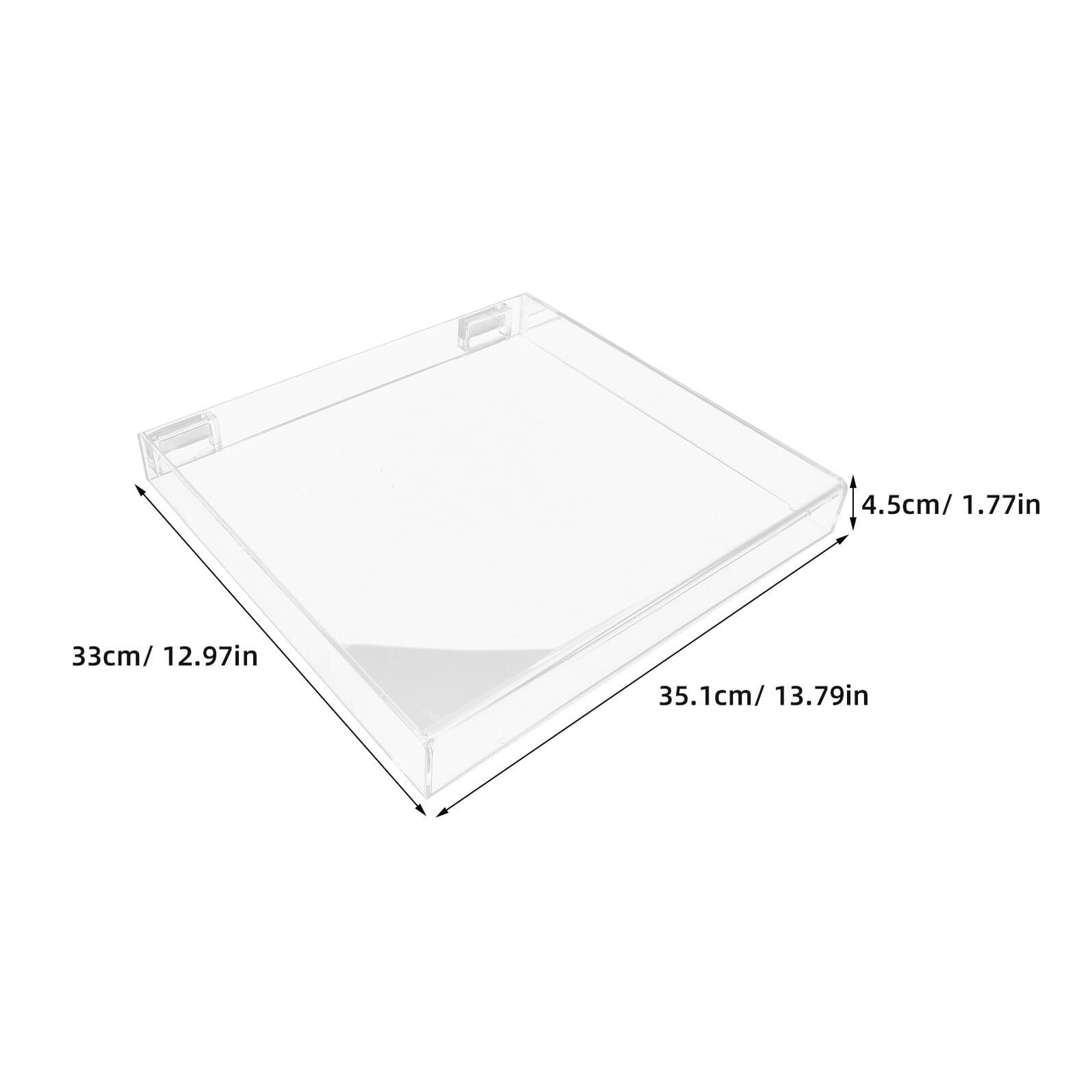 WOONEKY Copertura Antipolvere Trasparente in Acrilico Rimovibile per Giradischi Stereo Compatibile con Modelli Lp60x, Protezione Antipolvere per Giradischi con Coperchio Incernierato,
