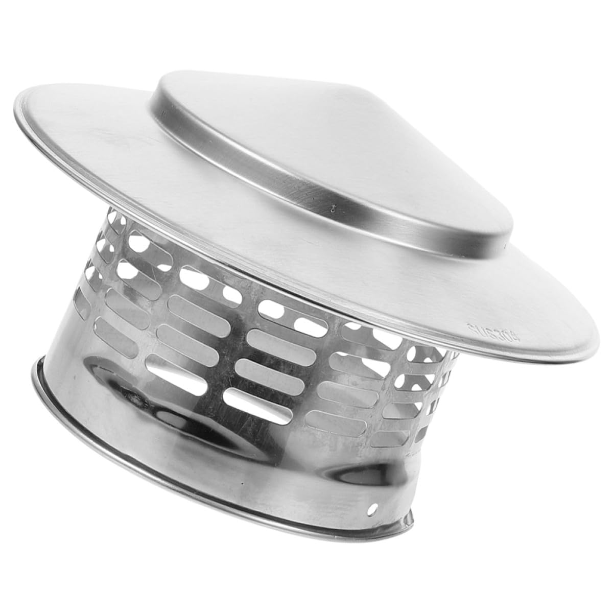KGLHJDY Stainless Steel Chimney Cap 200mm Rainproof Flue Cowl Outdoor Tube Cover with Mouse and Rain Protection for Wood Stove Ventilation