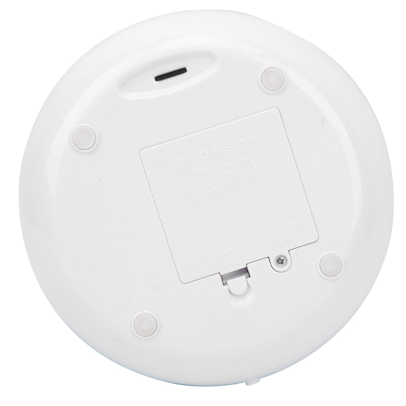 de Luz Nocturna con Control Remoto y Música para Niños, Pantalla LED, Rotación de 360 ​​grados, Material ABS, 14,5x14,5x13,5 Cm (Rosa)