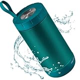 COMISO Bluetooth Speaker Waterproof IPX7 (Upgrade) 25W Wireless Portable Loud Surround Sound Strong Bass Stereo Pairing 36 Hours Playtime, Bluetooth 5.0 Built in Mic for Calls Office (Teal Green)
