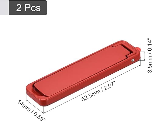 Miniatura 9 de uxcell Soportes ultrafinos para teléfono, paquete de 2 soportes de escritorio horizontales y verticales, para pegar en el soporte portátil para la