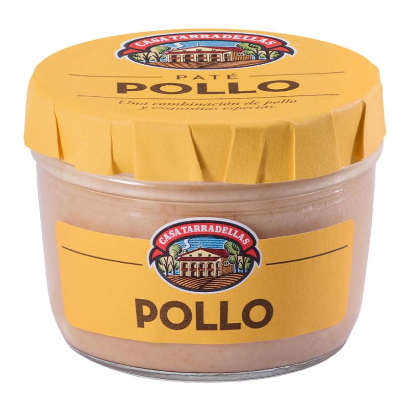 (PACK 6 und: DE 125 gr.) PATES CASA TARRADELLAS VARIOS SABORES (POLLO)