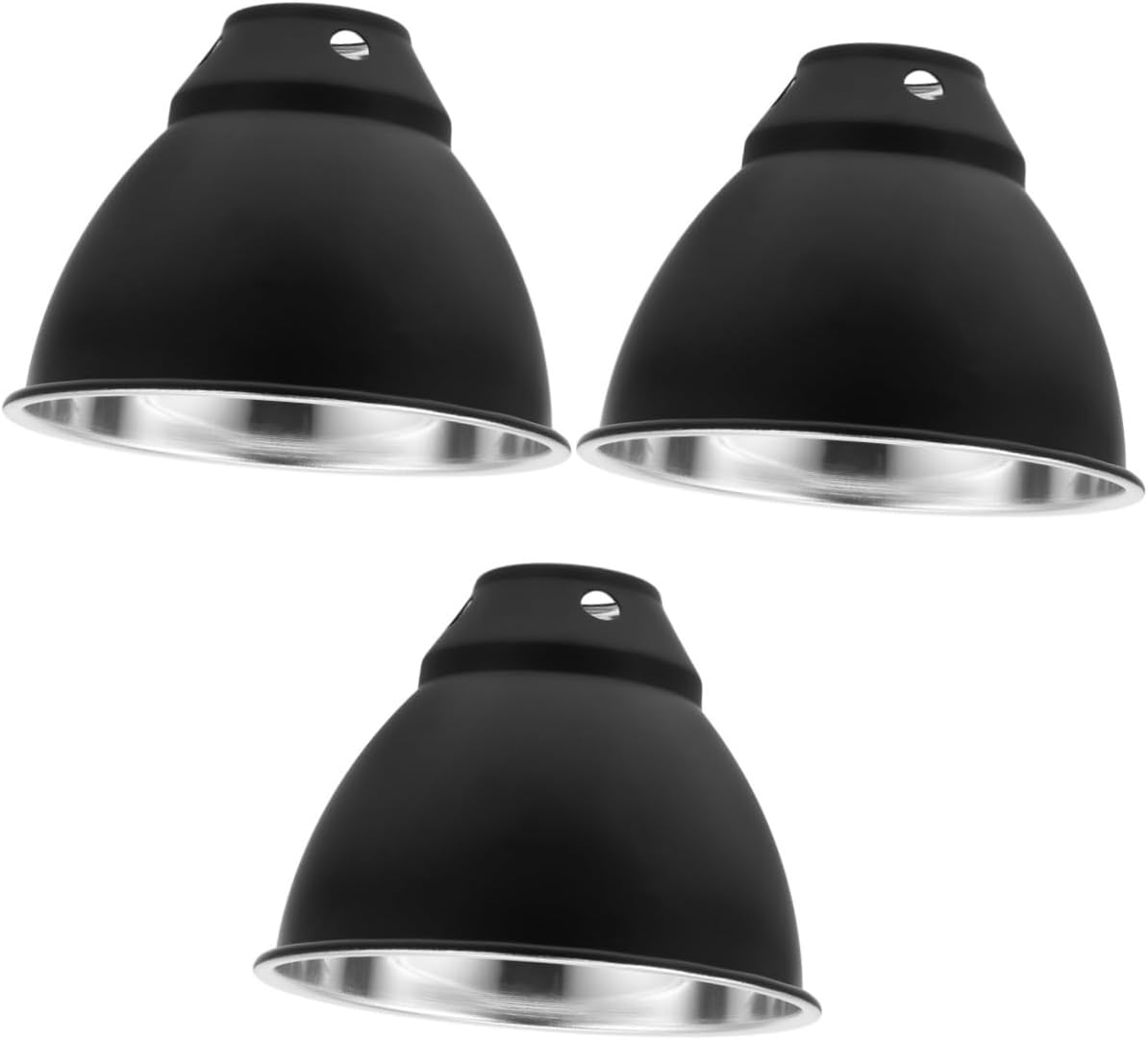 STOBAZA 3pcs Box Reptile Habitat Lighting Shade Reflective Cover for Reptile Heating Lamp Insulation Lamp Reflector for Pet Safety