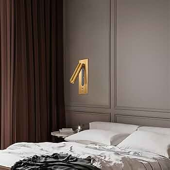 7W LED ベッドサイド読書ウォールライト USB充電 アルミニウムランプ Amazon.co.jp : ベッドサイド読書用ウォールランプ、スイッチ