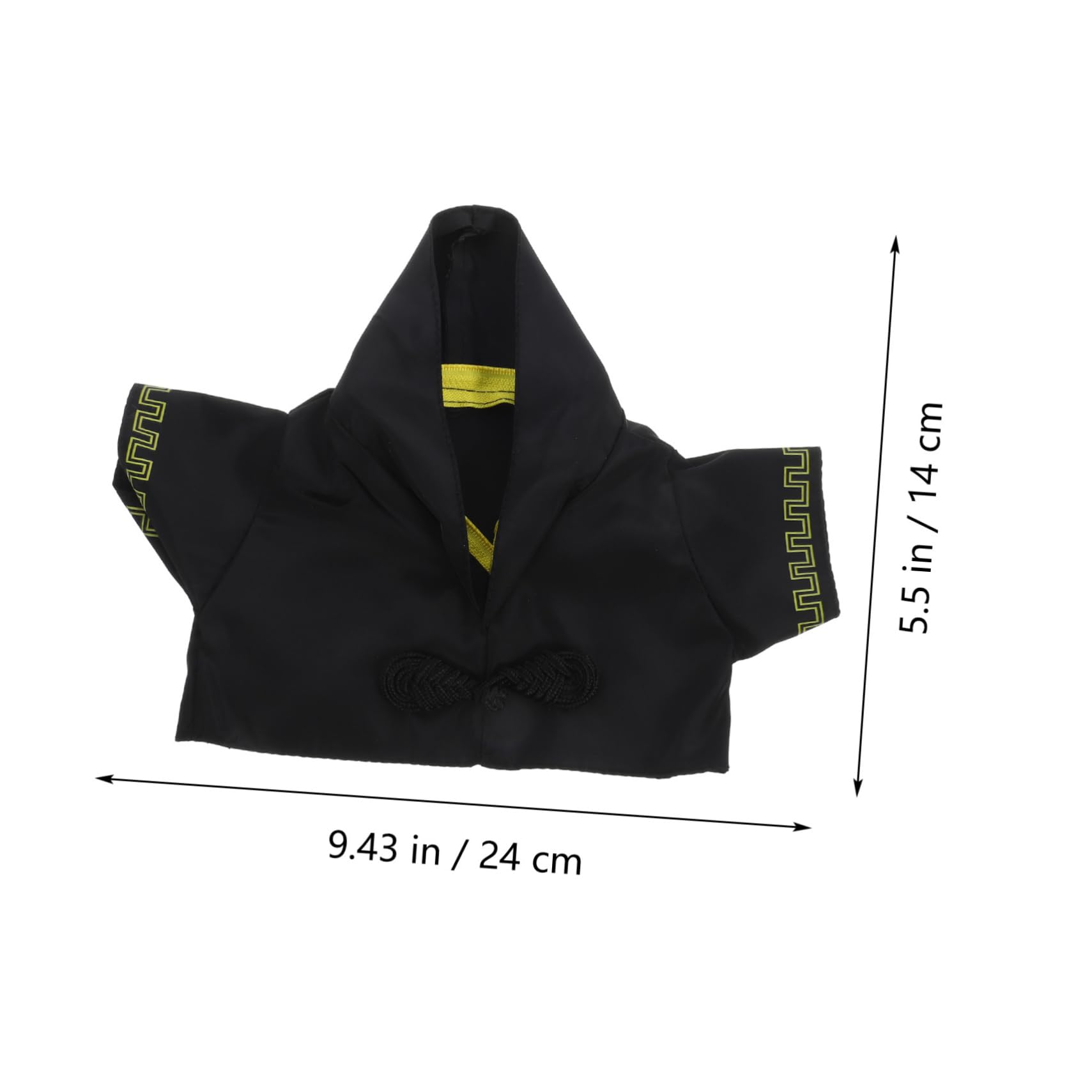 Abaodam 1 Set Graduation Bear Doll Gown Reusable Stuffed Bear Doll Dress Material Decorative Graduation Cap for Boys and Girls