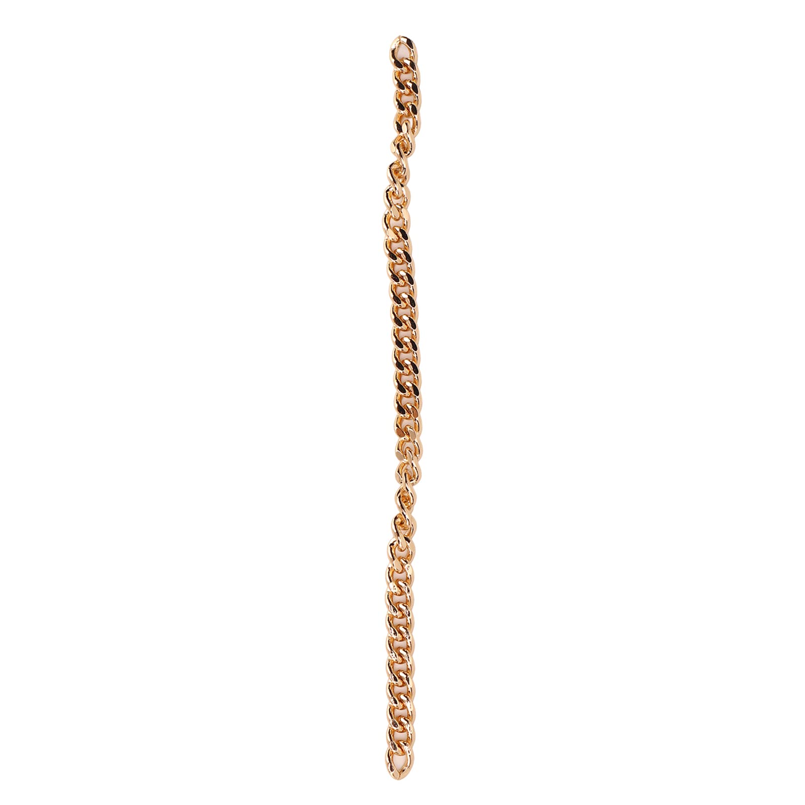 Catene Portatutto 10m Rame Elegante Catena di Gioielli Semplice Catena Artigianale in Metallo Fai da Te Creazione di Catene di Gioielli per Catene per Borse Collana Bracciale Creazione di(Color oro)
