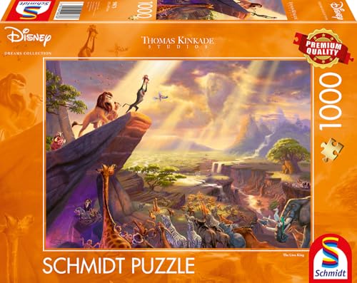 Schmidt 59673 Rompecabezas The Lion King miniatura 4