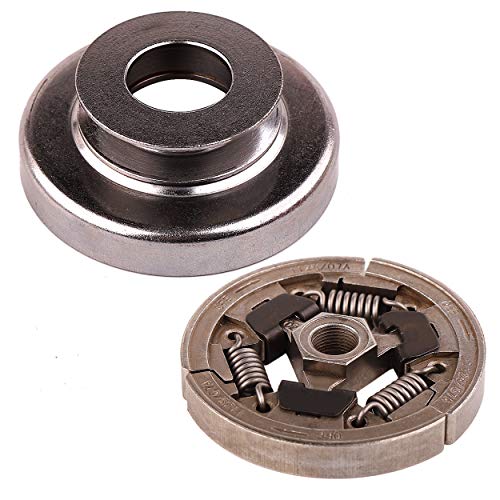 Mtanlo Clutch Drum Chain Pulley Sprocket Bell Cover Assembly Kit for Stihl TS400 TS 400 Concrete Cut Off Saw Replace # 4223 700 2500 42237002500
