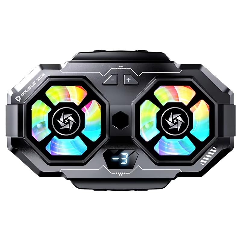 Image of BKN Fast Ultra SL-22 Cooling Mobile AC Fan Radiator | Mobile Cooler USB Powered Fan Cooling Radiator Game Cooler -3 degree for Mobile Phone Gaming, Live Streaming, Outdoor Vlog, Gaming