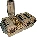 MTM AC4C 4- can Ammo Crate, Convenient size, Stackable, easy carry and transport of 30 caliber ammo, Rugged tactical carrying crate, USA Made, 23.6