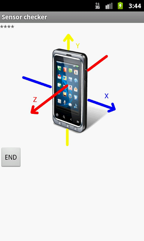 Accelerometer checking of operations-App im Amazon Appstore