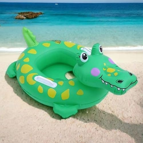 Boia Infantil Inflável Praia Piscina Com Assento Salva-Vidas Jacaré