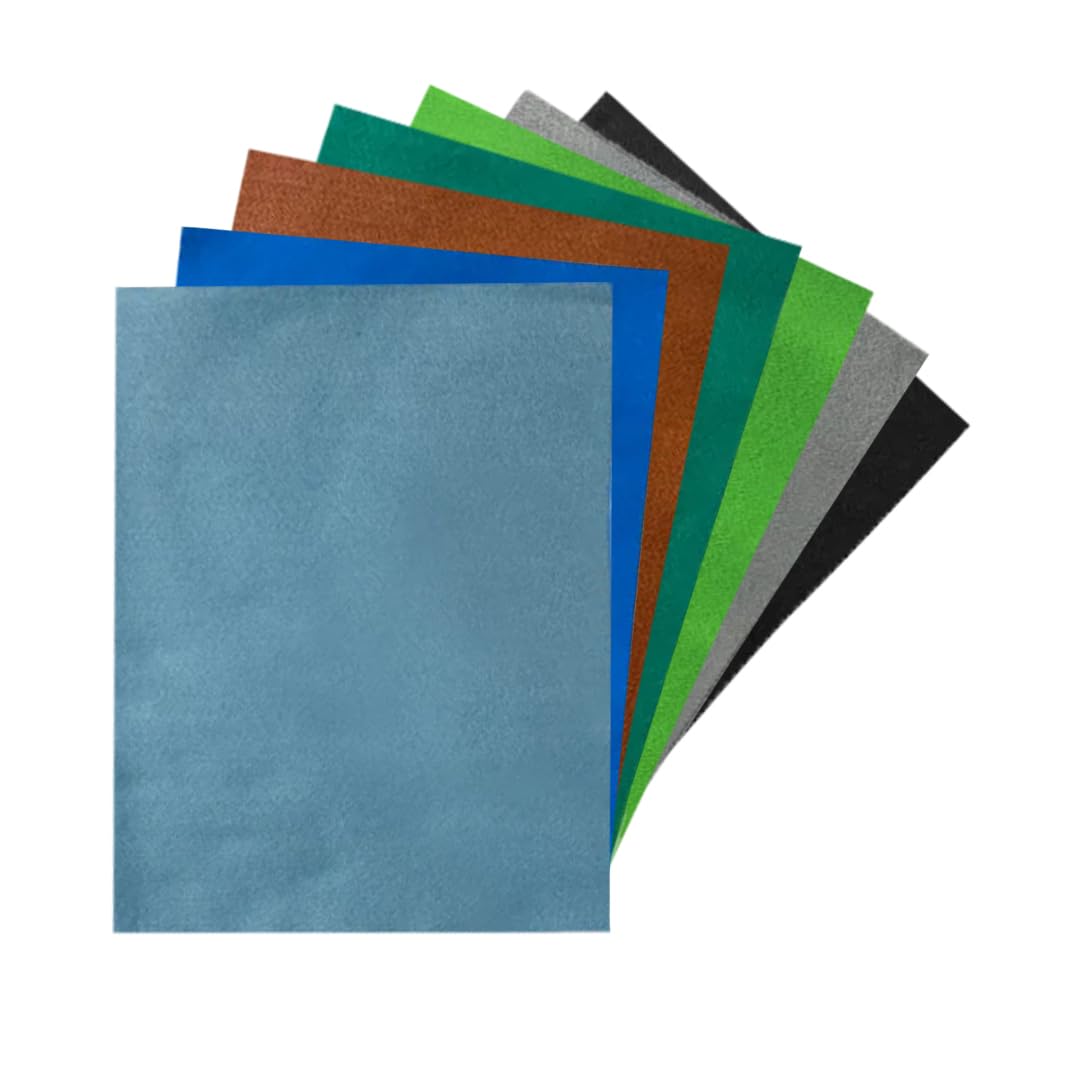 Pack of 70 A4 Assorted Father’s Day Coloured 180gsm Craft Felt Sheets – 7 Colours (10 Each)