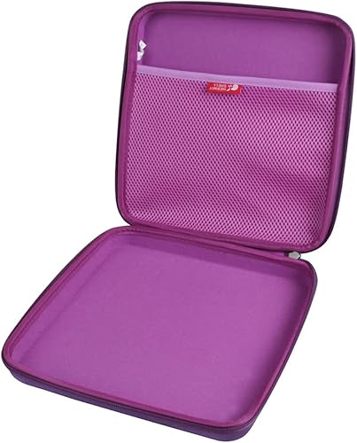 Miniatura 3 de Hermitshell Estuche rígido de viaje para libro Leapfrog Learning Friends de 100 palabras (morado)