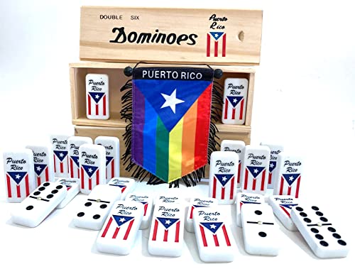 Puerto Rico Dominoes Domino Boricua PR Clásico miniatura 3