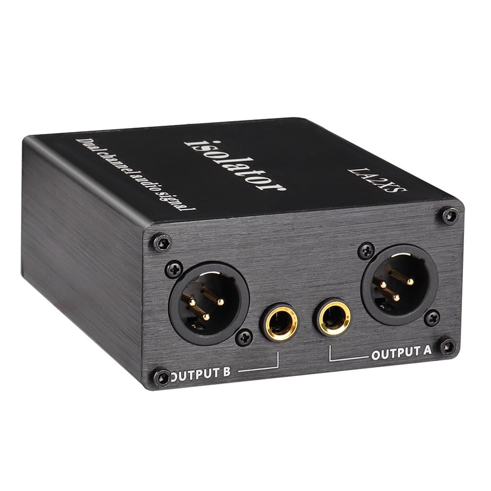 1 PCS LA2XS Isolatore Audio Filtro di Riduzione del Rumore Elimina Il Rumore Corrente 6.5 Isolatori Audio del Mixer XLR, 500394563