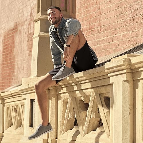 Dr. Scholl's Shoes Men's Sync Lace Up Oxford, Navy Knit, 123