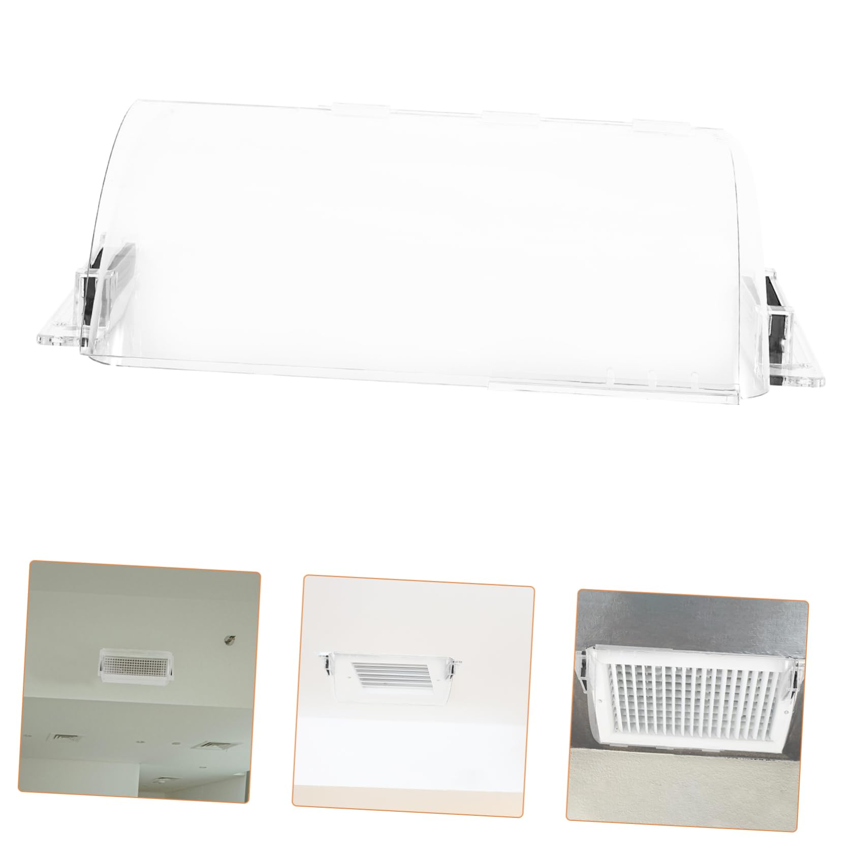 POPETPOP Cubiertas de Ventilación Magnéticas Ajustables de Plástico para Deflectores de Aire Seguros Diseño Minimalista y Apariencia Elegante para Uso en Paredes y Techos