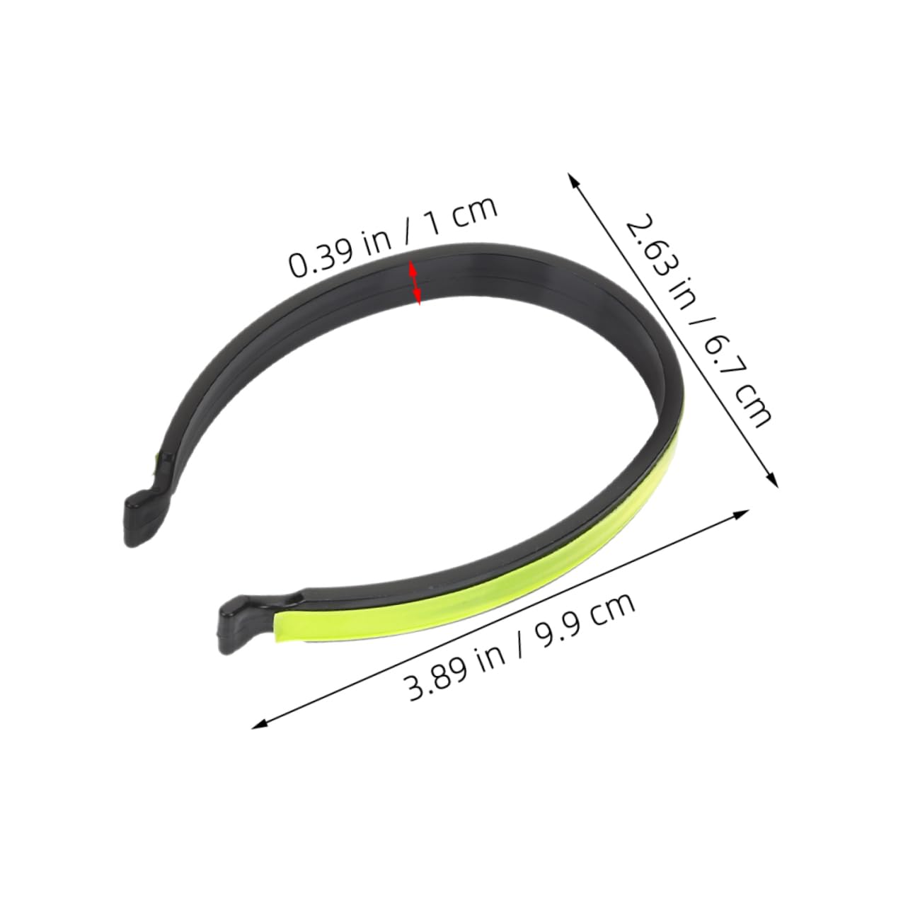 YARNOW 3pairs Reflective Cycling Trouser Clips Ankle Safety Bands for Biking Quick Installation Prevent Wear and Tear Improved Visibility Lightweight Design for Daily Commutes and