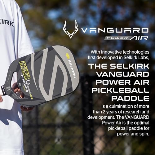 Image of Selkirk Sport Vanguard Power Pickleball Paddles | Invikta Shadow Gray