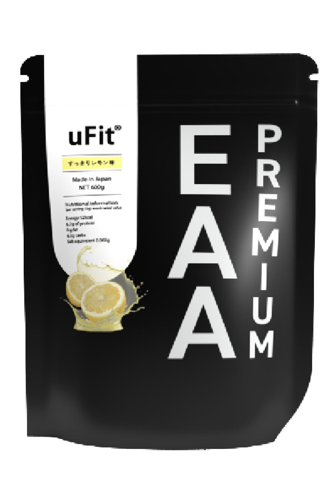 【日本国内製造】uFit Premium EAA レモン 600g 46食 人工…