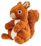 Adecuado para bebés Warmies 1175 Ardilla Blanca