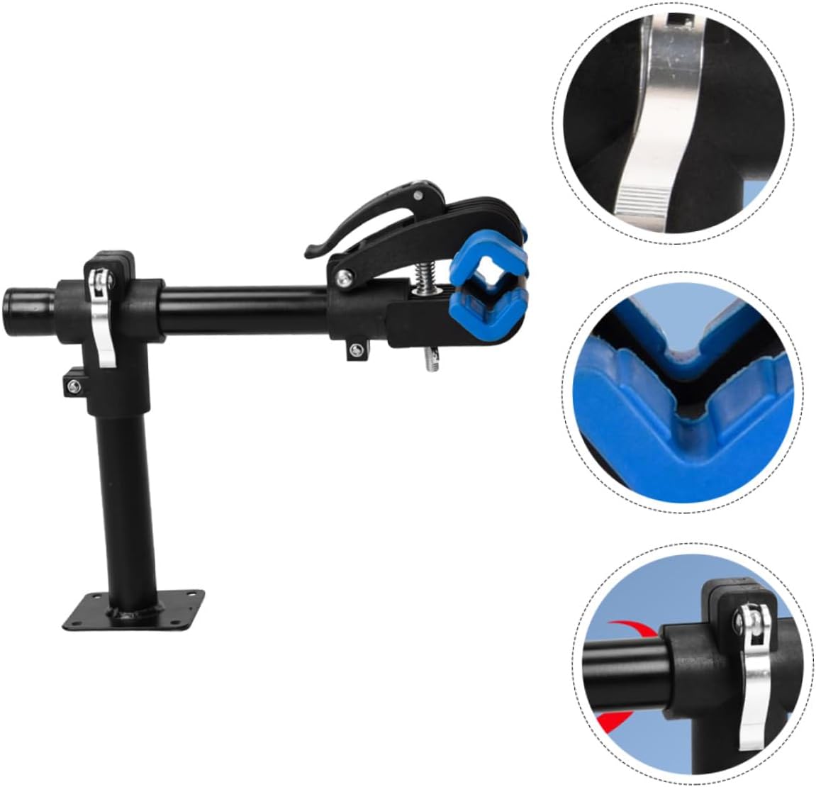 VANZACK Bike Wall Hanger High-carbon Steel Bike Display Rack Space-saving Storage Indoor Garage Repair Stand