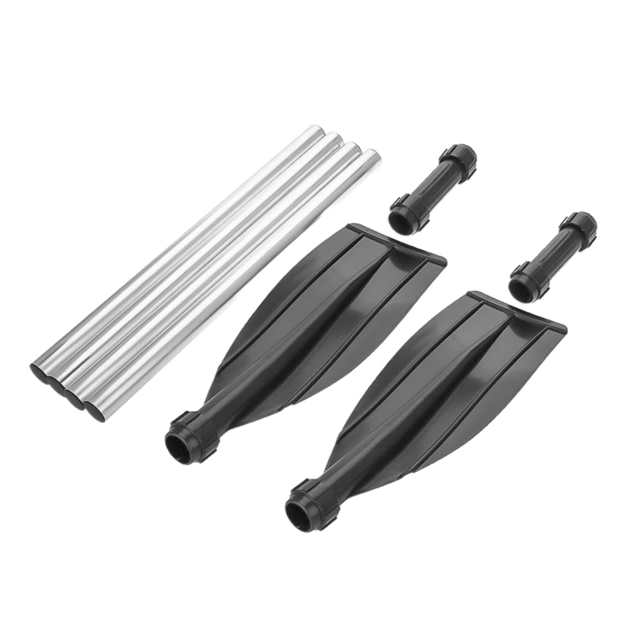TOYANDONA Pagaie de Kayak Double Extrémité 210 Cm Alliage D’Aluminium Détachable Légère Solide Pagaie Bateau pour Kayak Radeau Navigation de Plaisance en Plein Air