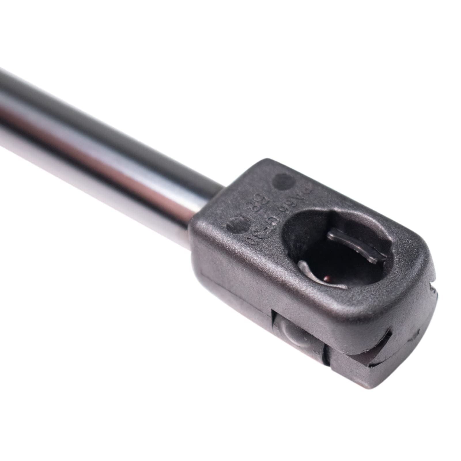 Soportes Gas Escotilla Juego De 2 Soportes De Elevación Para Escotilla Trasera - Color Negro/Chrome, Número De Parte 6146LR Soporte Chrome Negro 6146LR