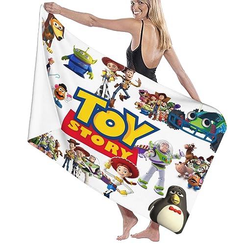 トイストーリー バスタオル アニメ タオル フェイスタオル 吸水 マイクロファイバー 肌触り良い キャラクター 人気 おしゃれ 可愛い 抗菌防臭 ビッグ 家庭用 業務用 80×130cm