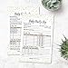 Nanny Newborn Baby or Toddler Log Tracker, Daily Schedule Feeding Food Sleep Naps Activity Diaper Change Monitor Notes for Daycare, Babysitter, Caregiver, Infants and Babies, 50 Sheet Pad