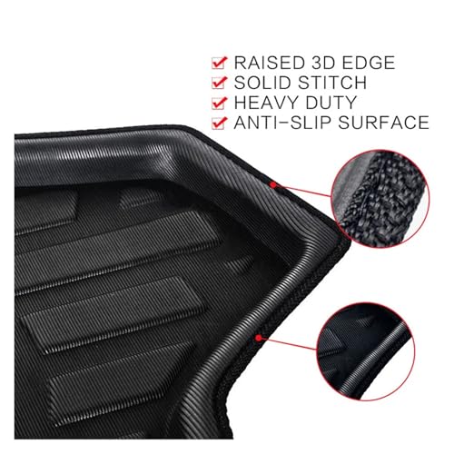 Tapis de coffre arrière Focus MK4 Hatchback 2018 2019 2020 anti-boue - 3