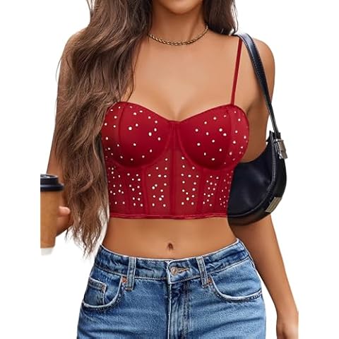 Avidlove Push Up Bustier Top Cover