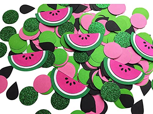 Watermelon Confetti - One in a Melon Party - BBQ Confetti - Premium Handcrafted