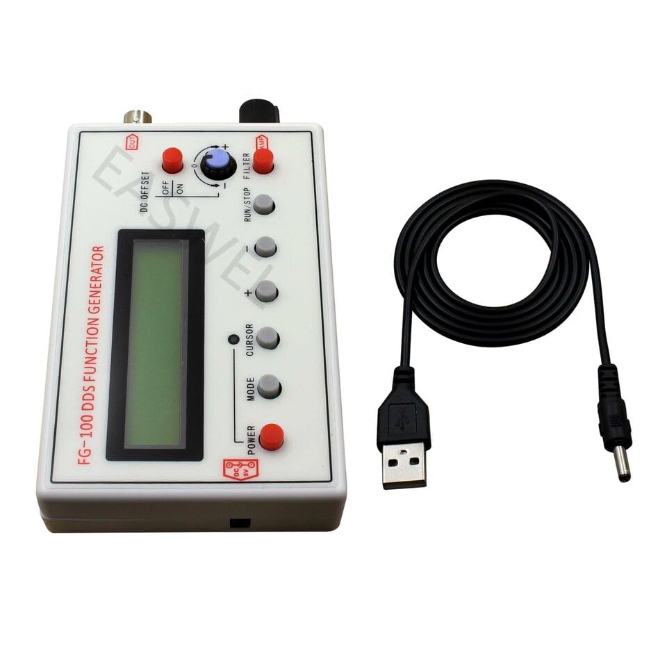 DDS Function Signal Generator FG-100 1 150 KHz SQ/Sine/Sawtooth 10 V offset