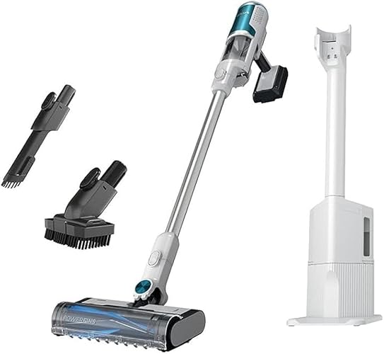 Shark Clean & Empty Cordless Stick Vacuum & Auto-Empty System, Self Cleaning Brushroll, HEPA Filtration, BU3521C (Canadian Edition) - Auto- Empty