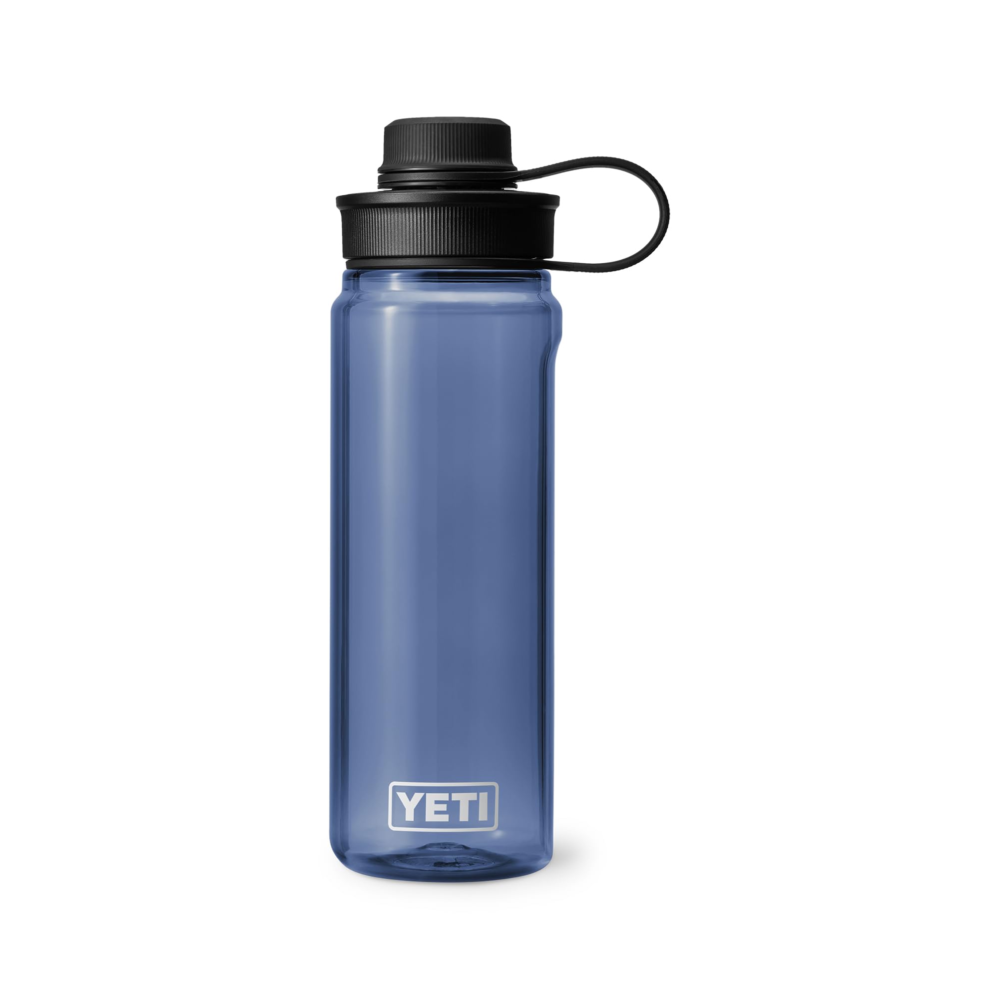 YETI Yonder Wasserflasche mit Yonder Tether Cap, 750 ml, Marineblau