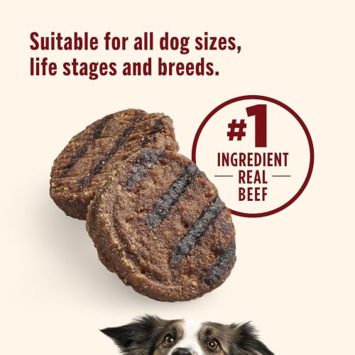 Nutrish Burger Bites Dog Treats, Beef Recipe, 5 oz. Pouch (Rachael Ray) - image 6