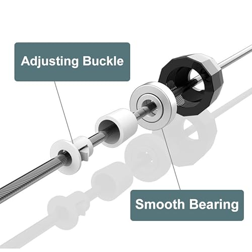 Jump Rope, Adjustable length Rapid Speed Jumping Rope Cable with Ball Bearings - Image 2