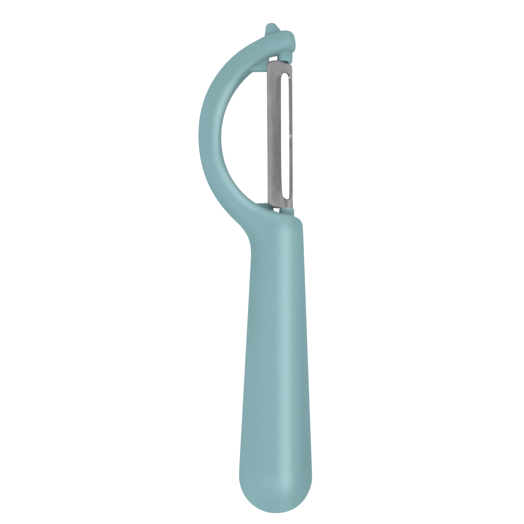 Swivel Vegetable Peeler with Built-in Eye Remover – Stainless Steel Blade with Comfortable Handle, Fruit and Vegetable Slicer, Potato and Carrot Cutter – Kitchen Tools & Accessories – Pastel Blue