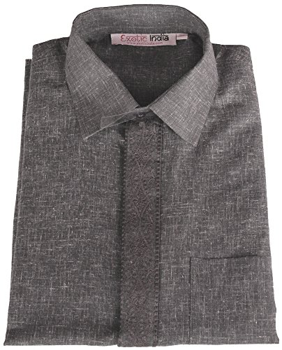 Image of Exotic India Men's Cotton Kurta Pyjama