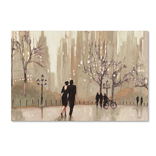 Trademark Fine Art An Evening Out Neutral Artwork by Julia Purinton, 12 by 19-Inch