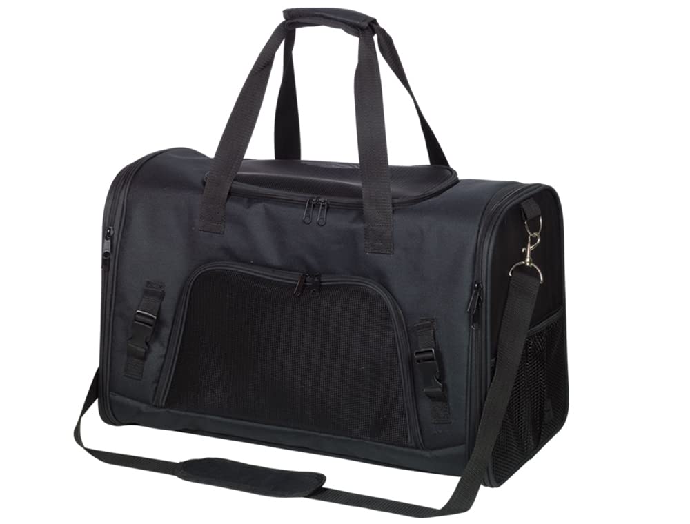 Bolsa de transporte Nobby NADOR color negro de 55 x 31 x 34 cm para mascotas