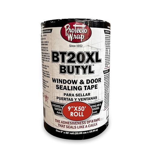 Rouleau Protecto Wrap BT20XL Butyl SW de 22,9 cm x 15,2 m pour étanchéité