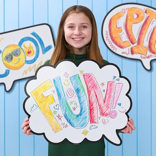 Thought Bubble Wipe-Away N{[h:ǎt^zCg{[h֕iBNƏStBėp\ȃo[bZ[W{[h͕ǂOĊȒPɐFtł܂B