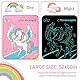 Tociwih Glow in The Dark Einhorn Decke, Einhorn Geschenke für 2 3 4 5 6 7 8 9 10 Jahre altes Mädchen, Weiches rosa Einhorn werfen Decke Geburtstag Osterspielzeug für Mädchen Alter 6-8, 50’’ x 60’’