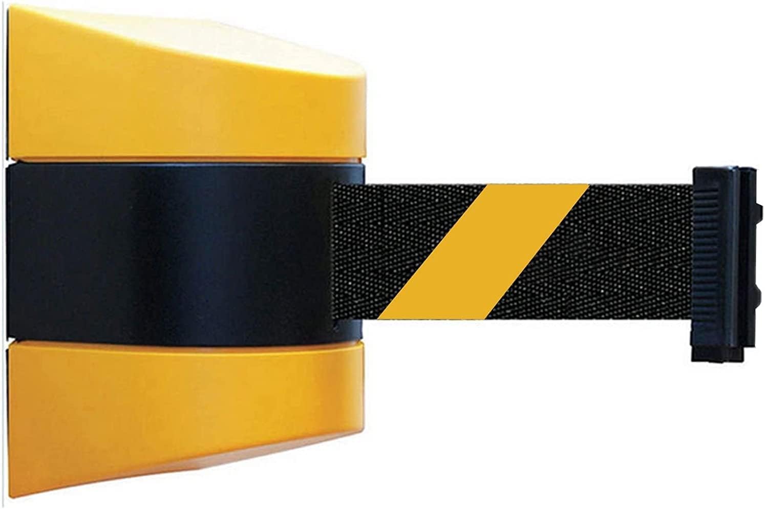 Oudini 10M/32.8Ft Queue Barrier Belt, Wall Mount Retractable Belt Barrier, 5M/ Retractable Rope Barrier For Playground Park Hotel Crowd Control